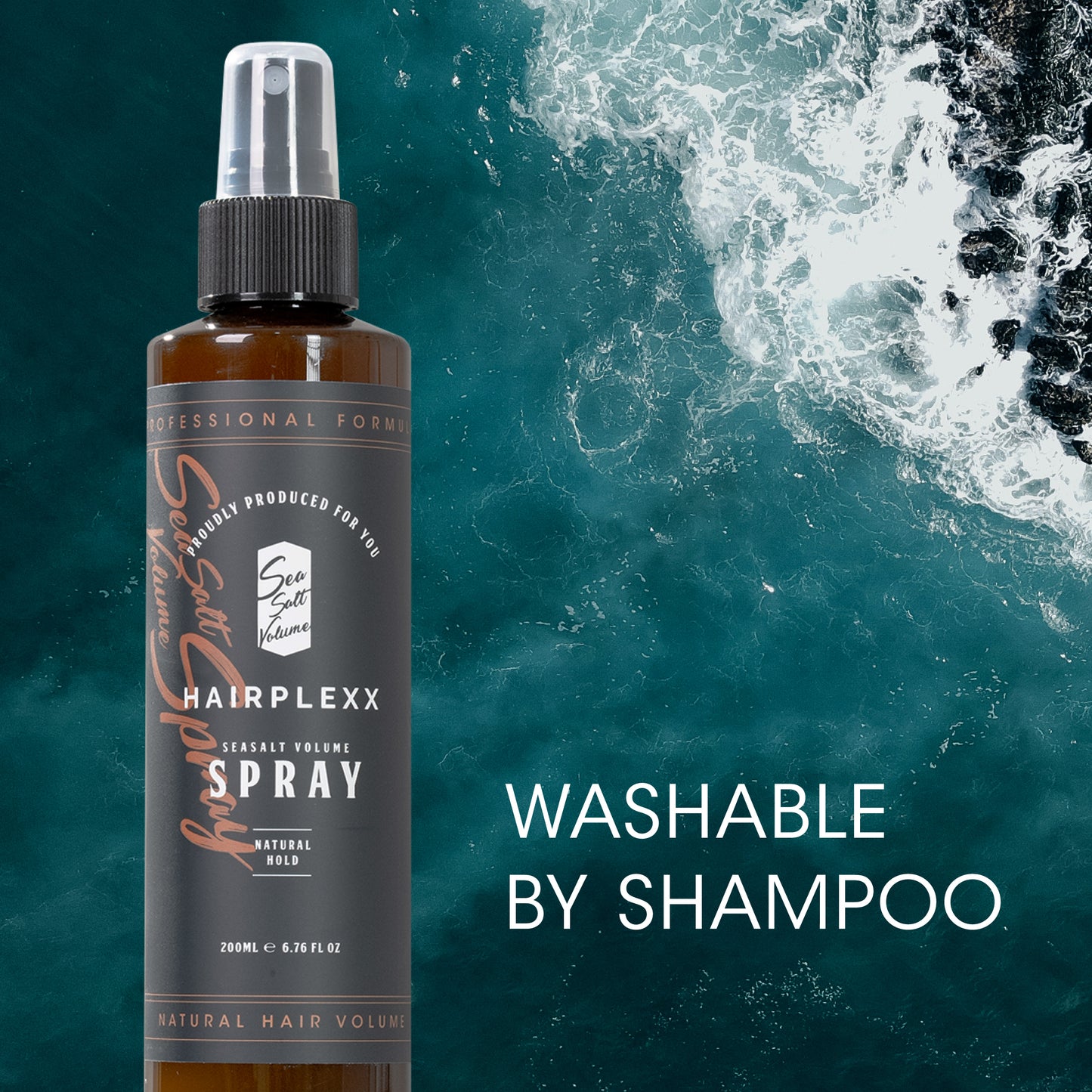 Hairplexx Sea Salt Volume Hair Spray 6.76 fl oz