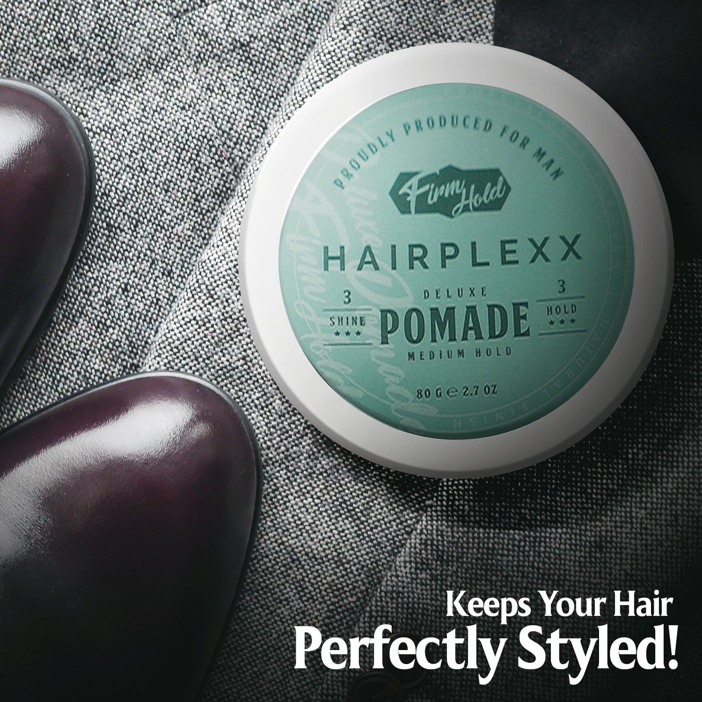 Hairplexx Deluxe Pomade Edge Control Gel 2.7 oz