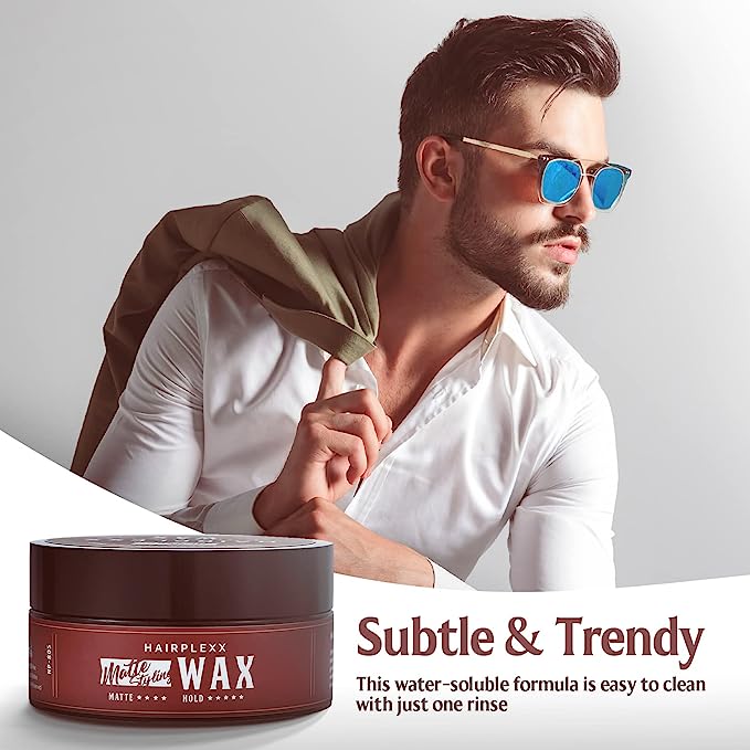 Hairplexx Bundle of Sea Salt Volume Spray and Matte Wax